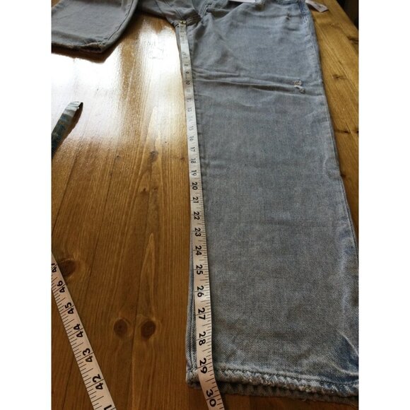 Pistola Blue Jeans NWT Presley High Rise Relaxed Roller Size 30 - Picture 9 of 9
